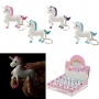 Portachiavi unicorno con LED