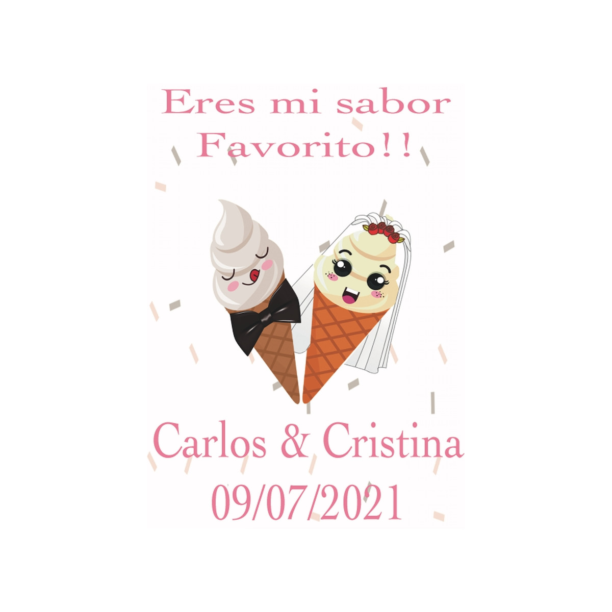 Adesivo da sposa