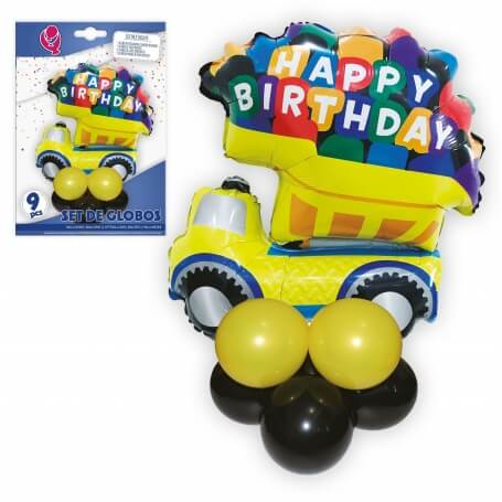 Confezione di palloncini compleanno in poliammide