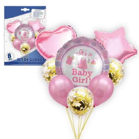 Palloncini nascita bambina