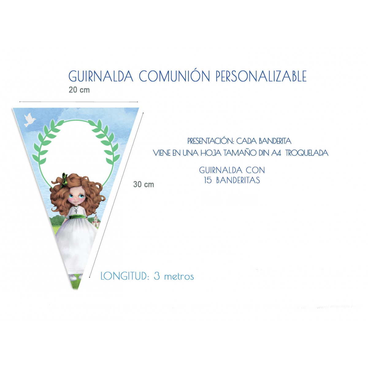 Ghirlanda prima comunione