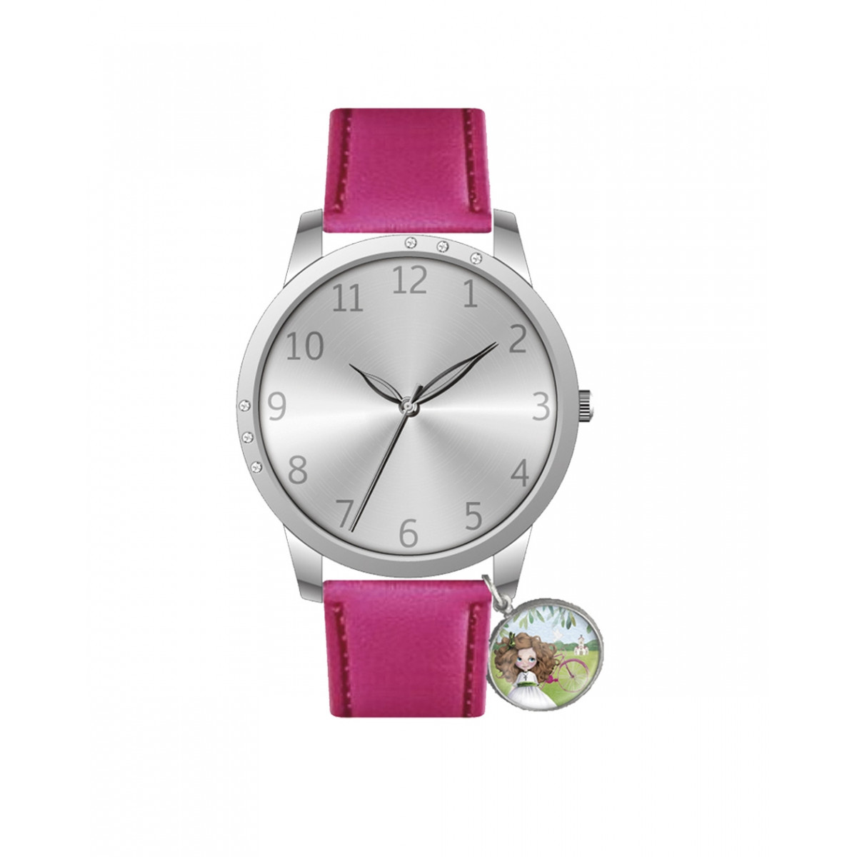 Orologio da ragazza rosa