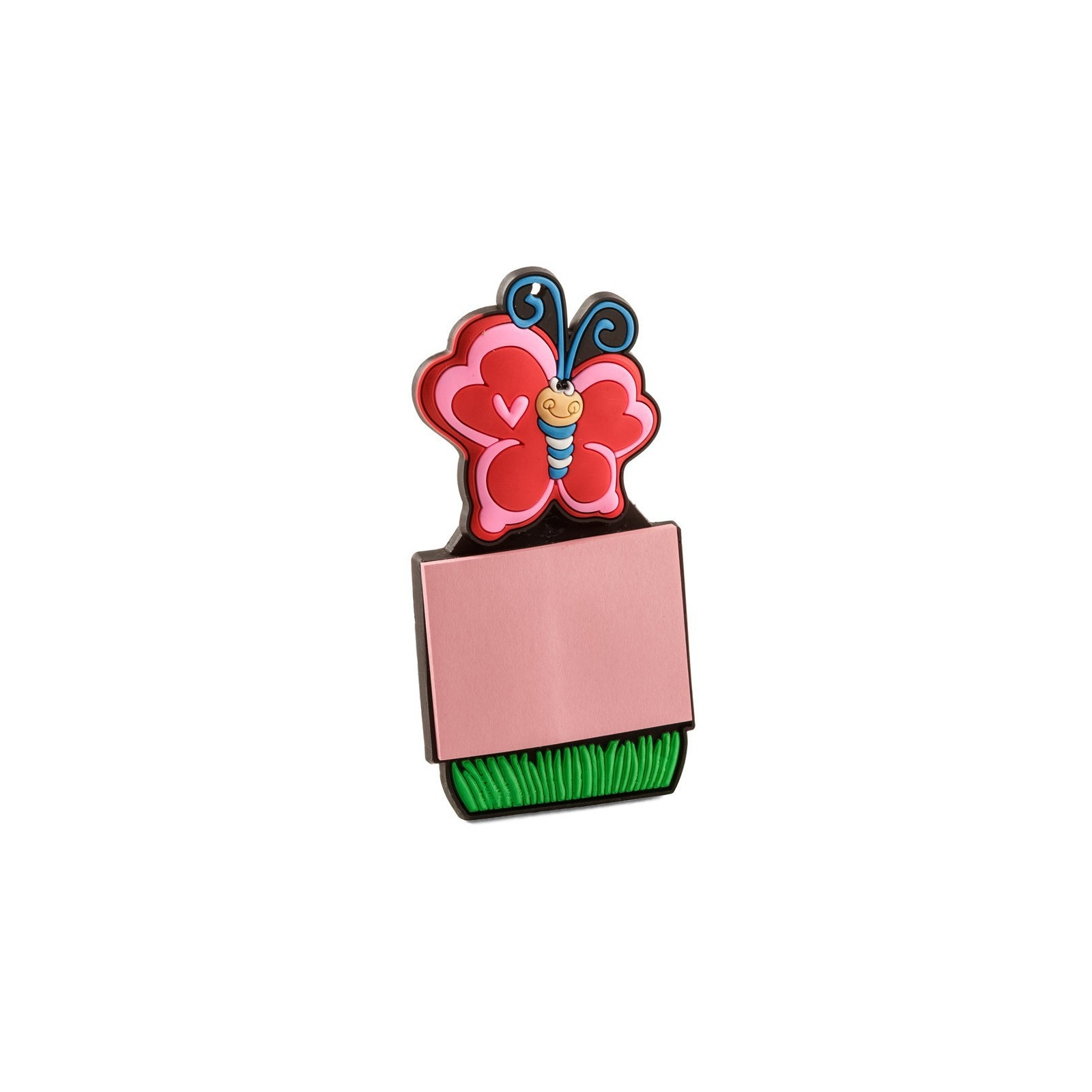 Magnete con quaderno a forma di farfalla