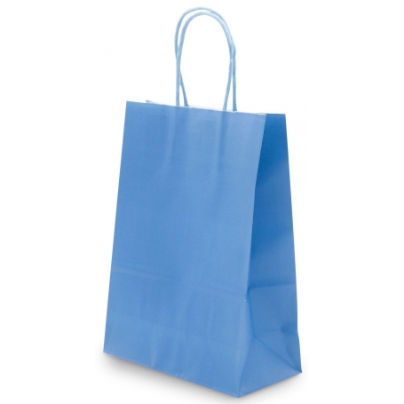 Sacchetti di carta blu