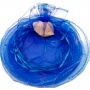 Sacchetto riso elettrico blu matrimonio.