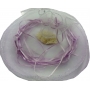 Borsa di organza per riso colore lilla chiaro
