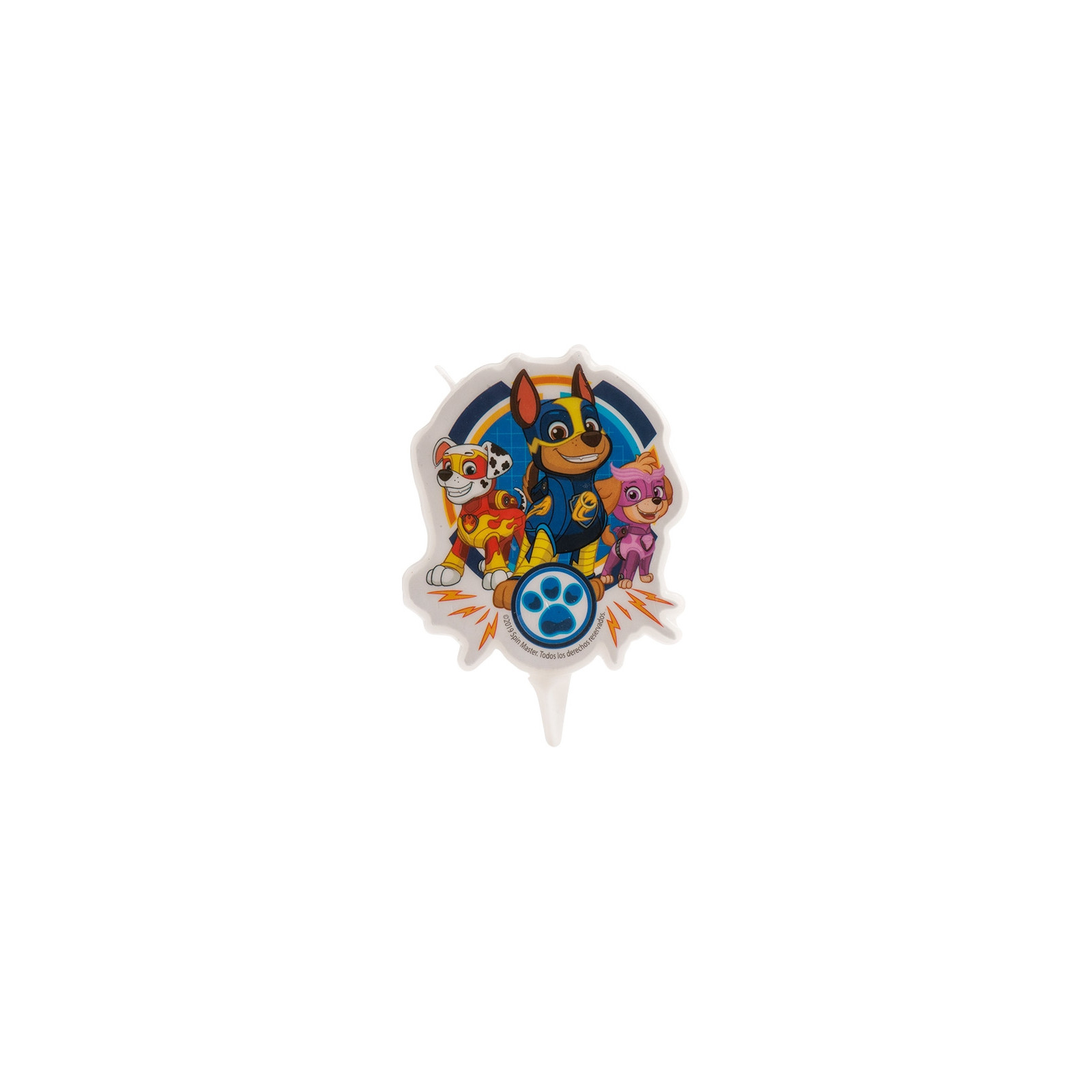 Candela compleanno Paw Patrol