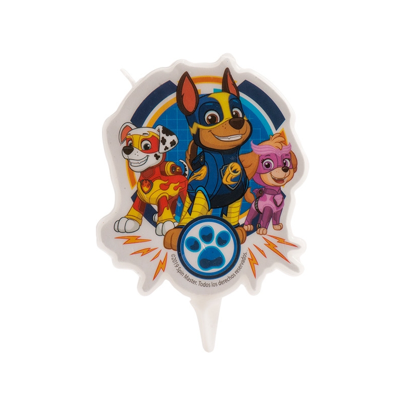 Candela compleanno Paw Patrol