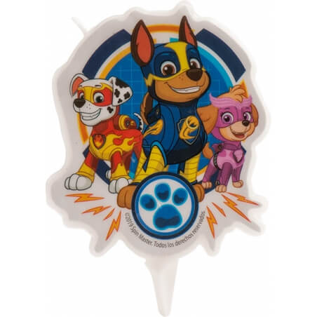 Candela compleanno Paw Patrol