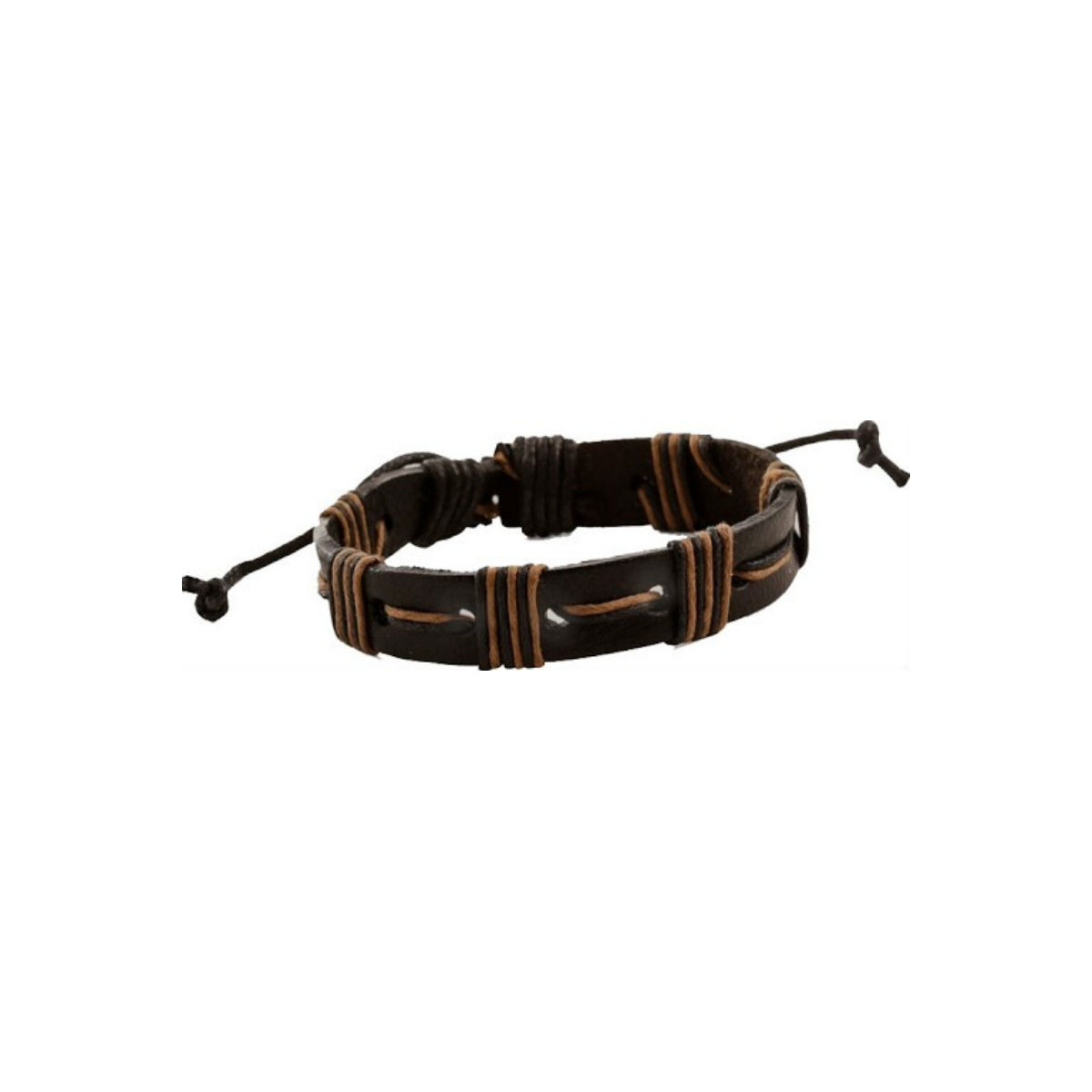 Bracciale da uomo Stile rustico e maschile con design intrecciato