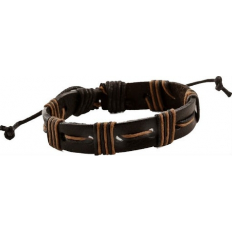 Bracciale da uomo Stile rustico e maschile con design intrecciato