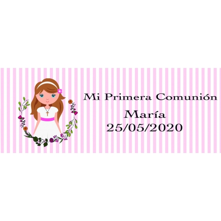 Adesivi Per Comunione Personalizzati