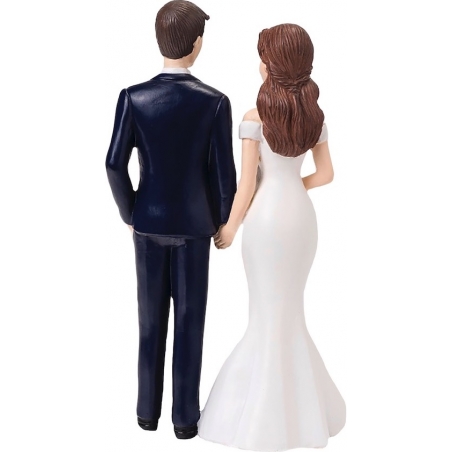 Figura pastello di sposi originali per matrimonio