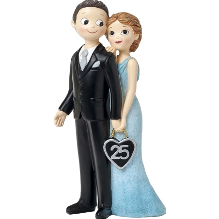 Figura matrimoni d'argento originali