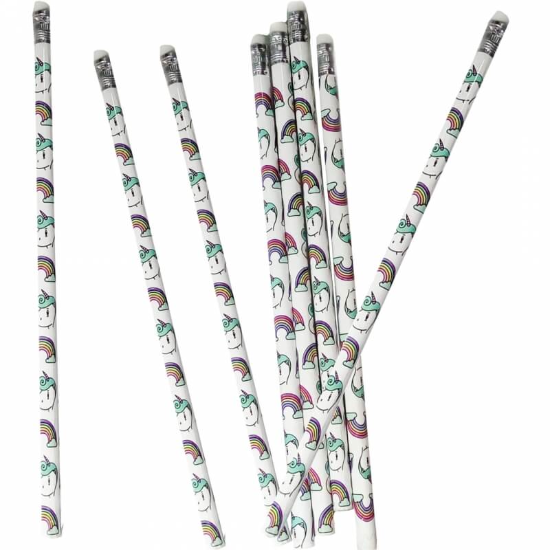 Matita stampata unicorno