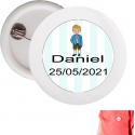 Ragazzo personalizzato per la comunione dei piatti
