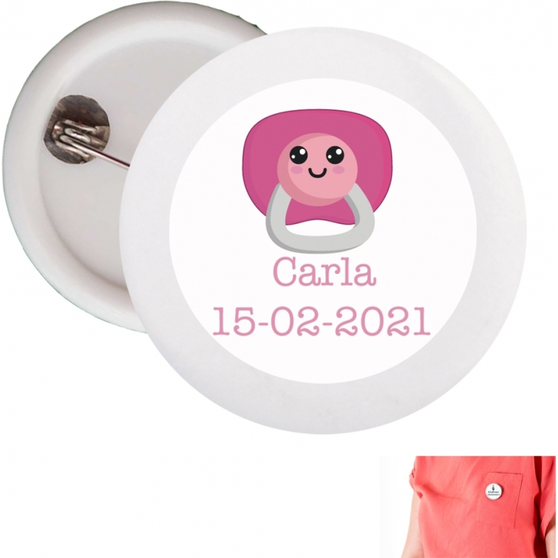 Chapas personalizzate battesimi
