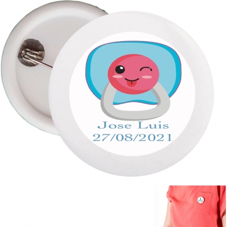 Chapa battesimo personalizzata