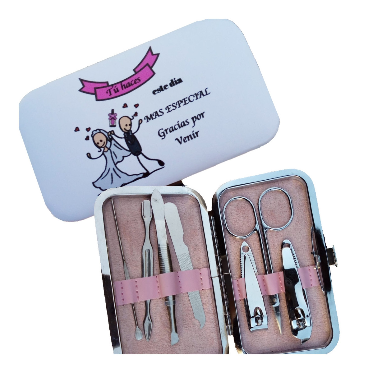 Set manicure dettaglio matrimonio