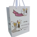 Borsa da sposa 23x18x10 cm