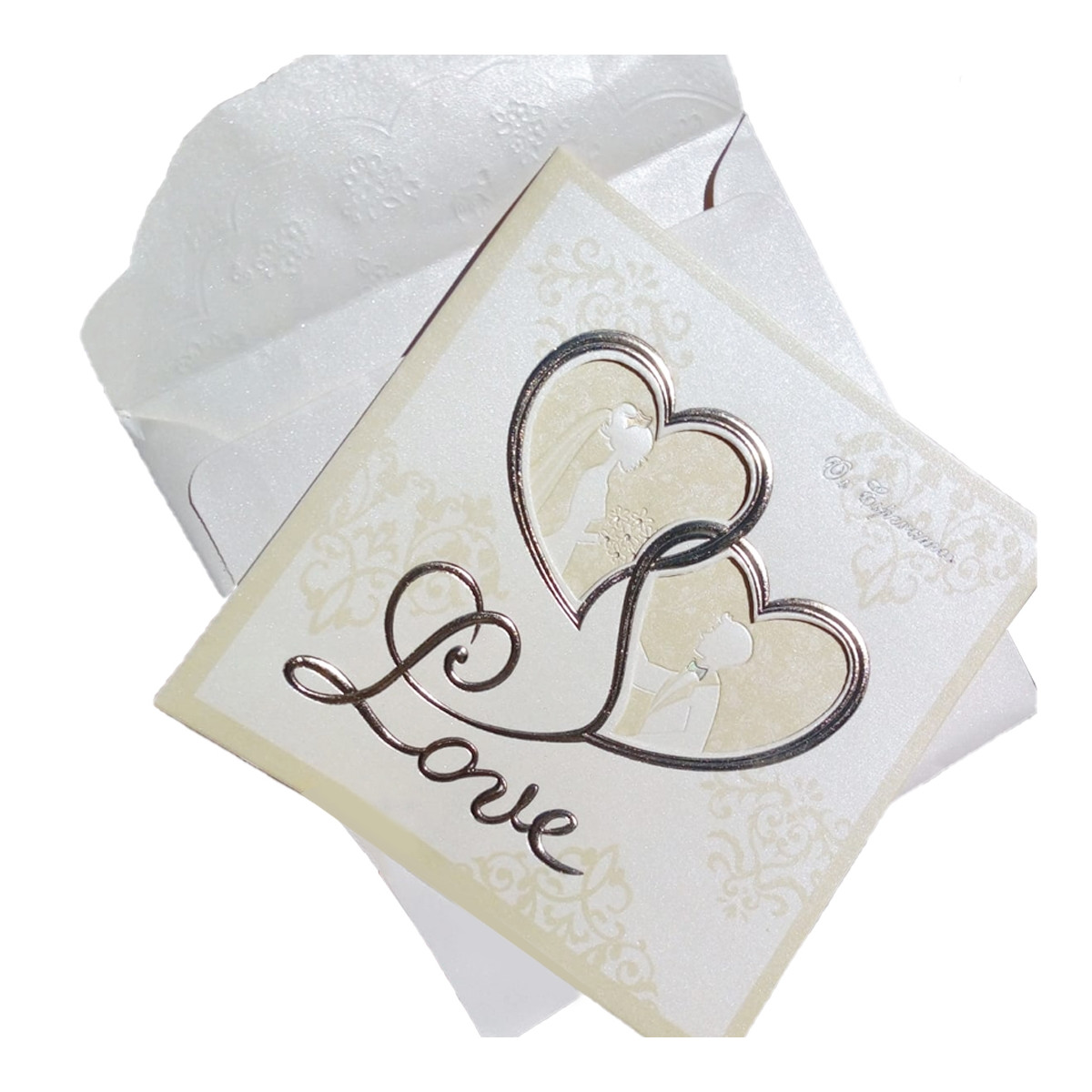 Inviti di nozze romantici