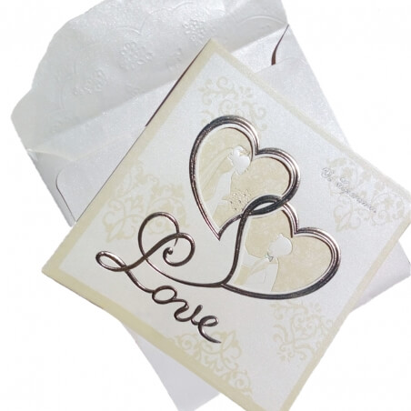 Inviti di nozze romantici