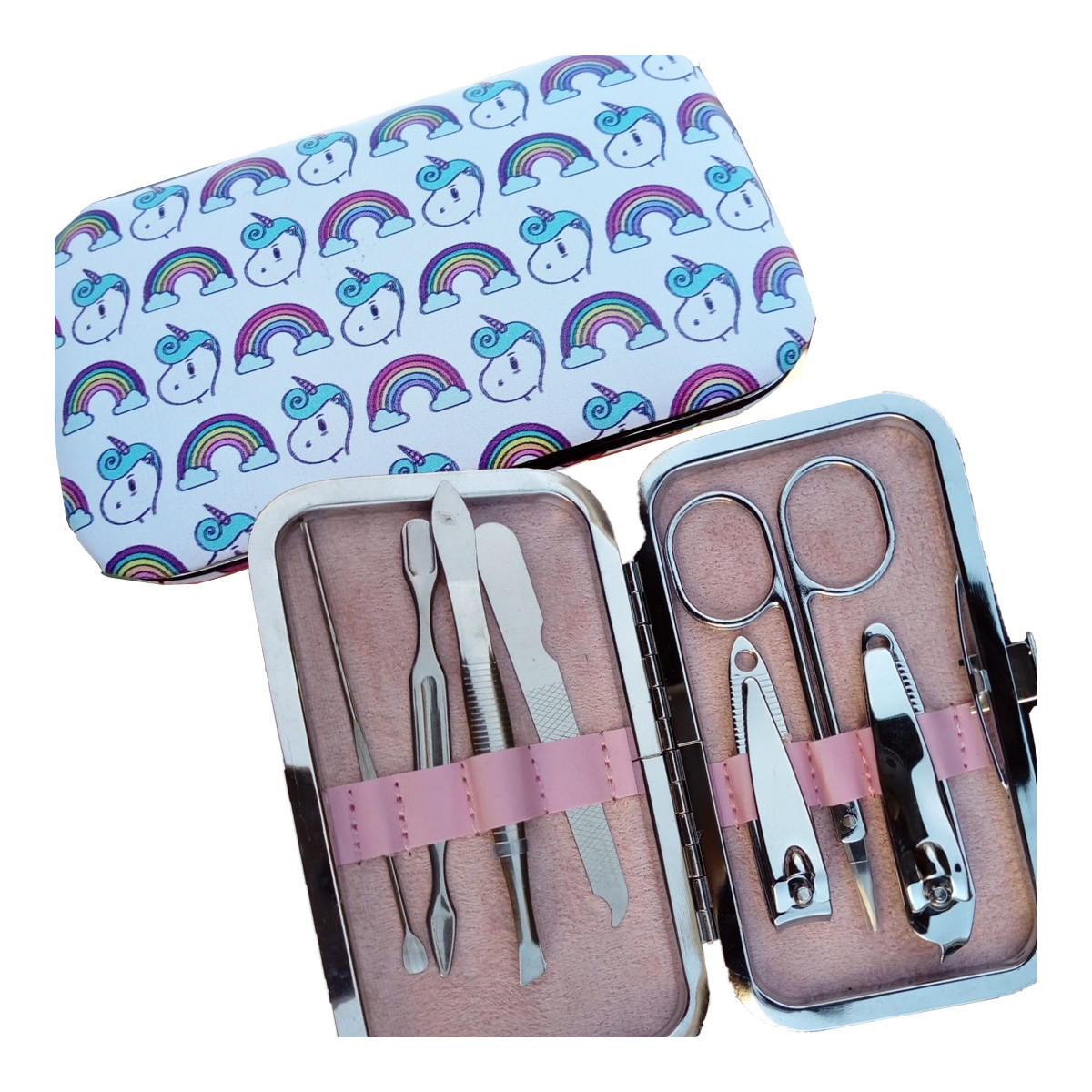 Set manicure unicorno