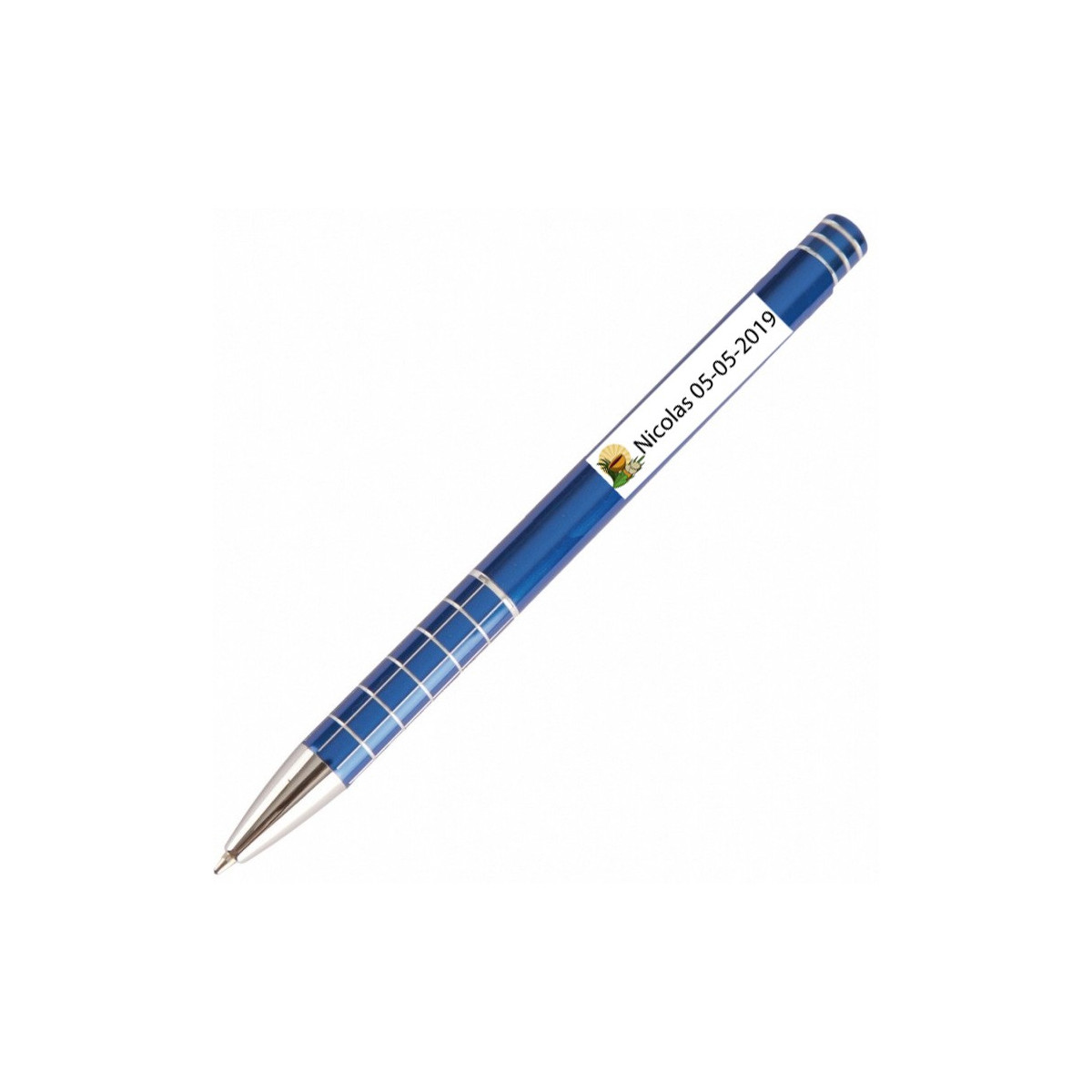 Penna blu personalizzata per comunione