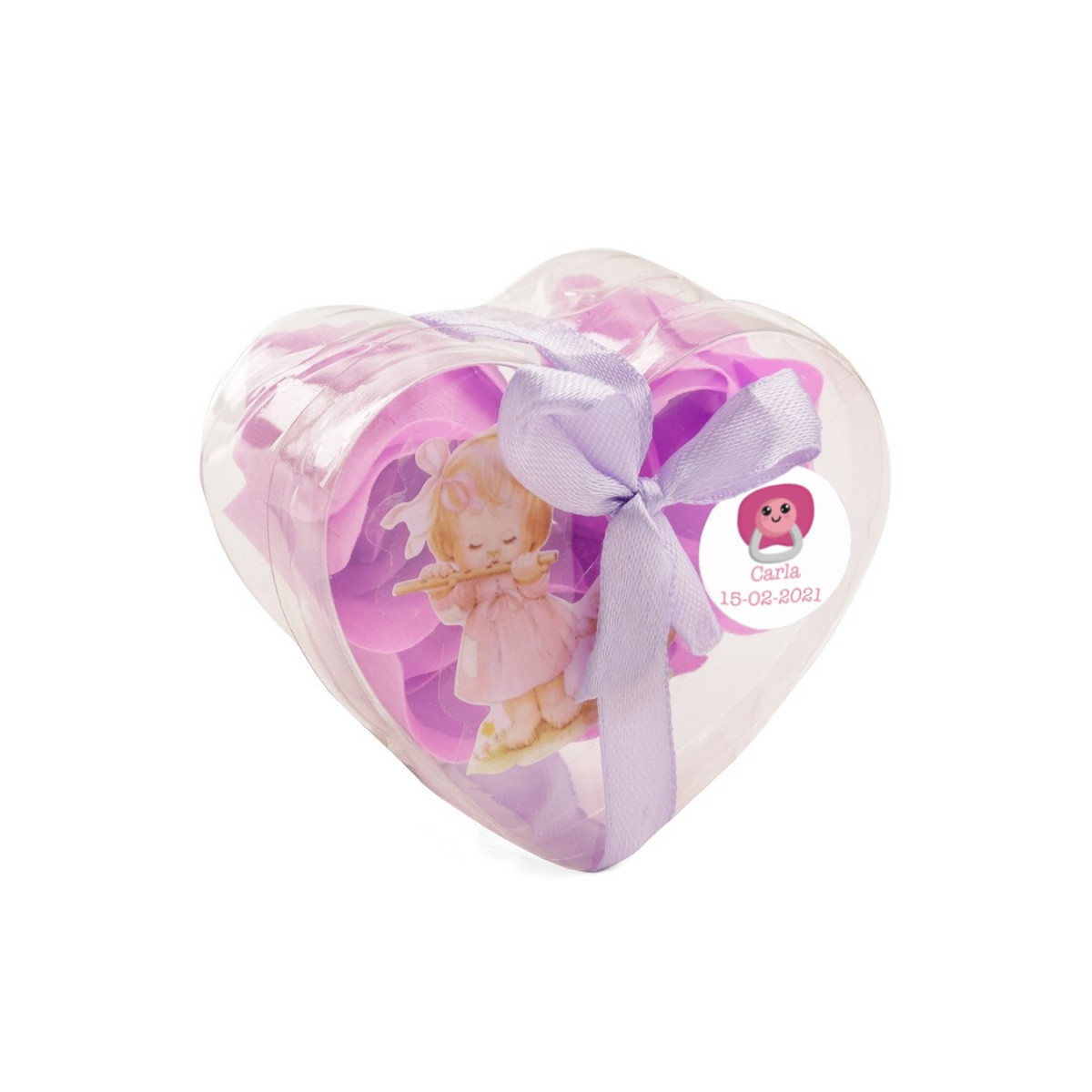 Saponi regalo personalizzati per il battesimo