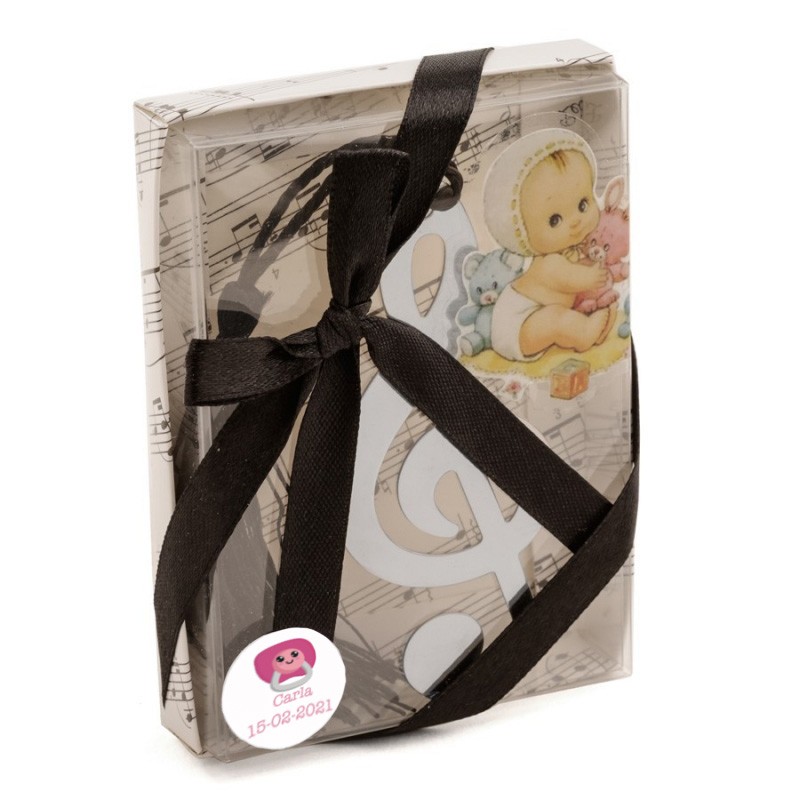 Segnalibro regalo battesimo personalizzato
