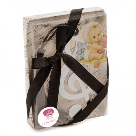 Segnalibro regalo battesimo personalizzato