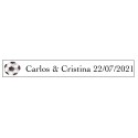 Adesivo motivo calcio