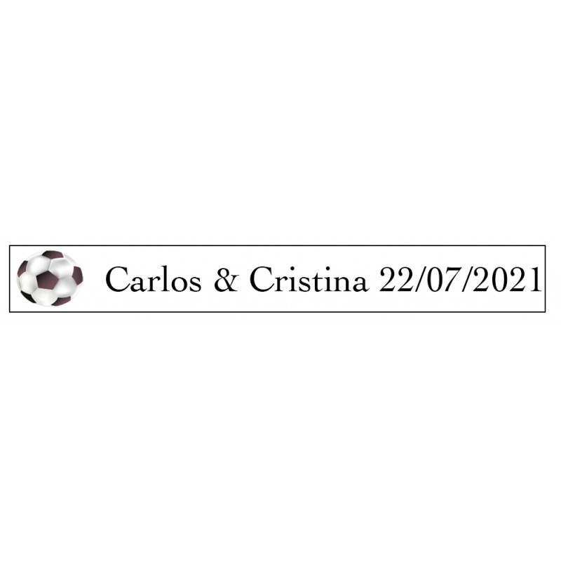 Adesivo motivo calcio