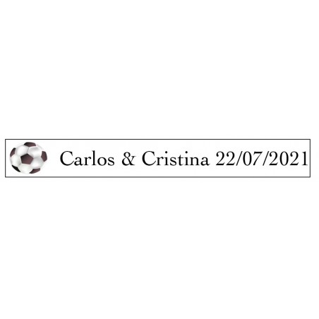 Adesivo motivo calcio