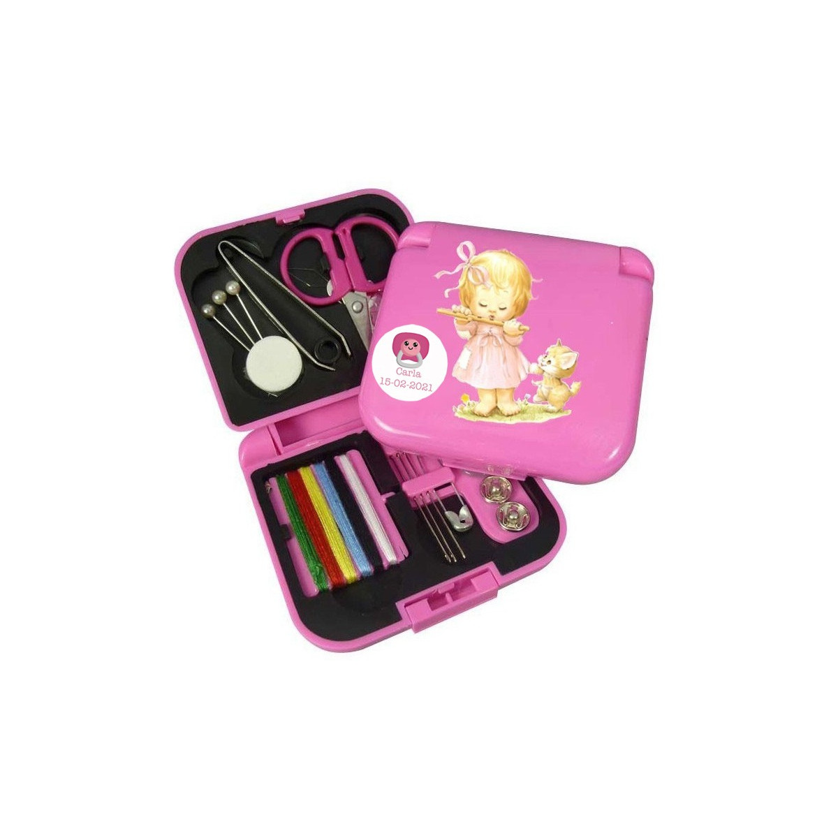 Kit da cucito personalizzati per il battesimo