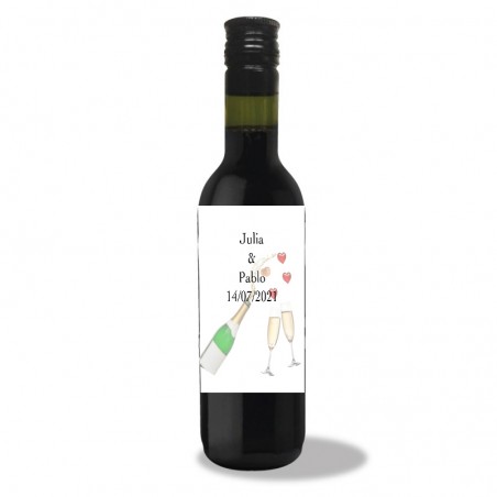 Bottiglie di nozze personalizzate