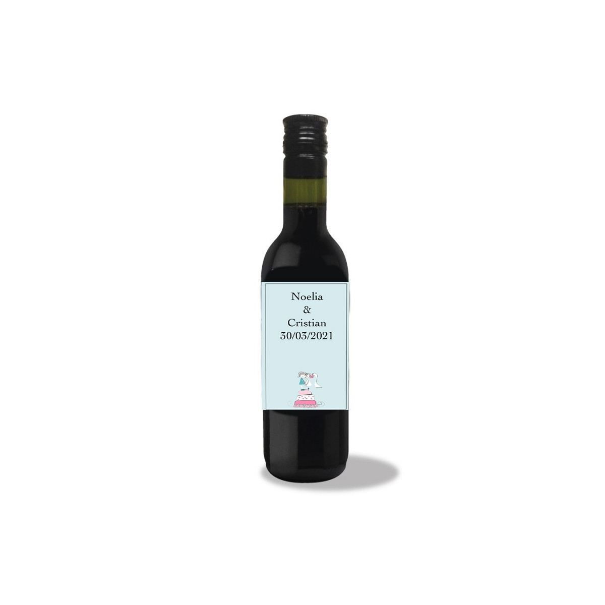 Vino personalizzato come regalo di nozze