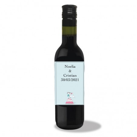 Vino personalizzato come regalo di nozze