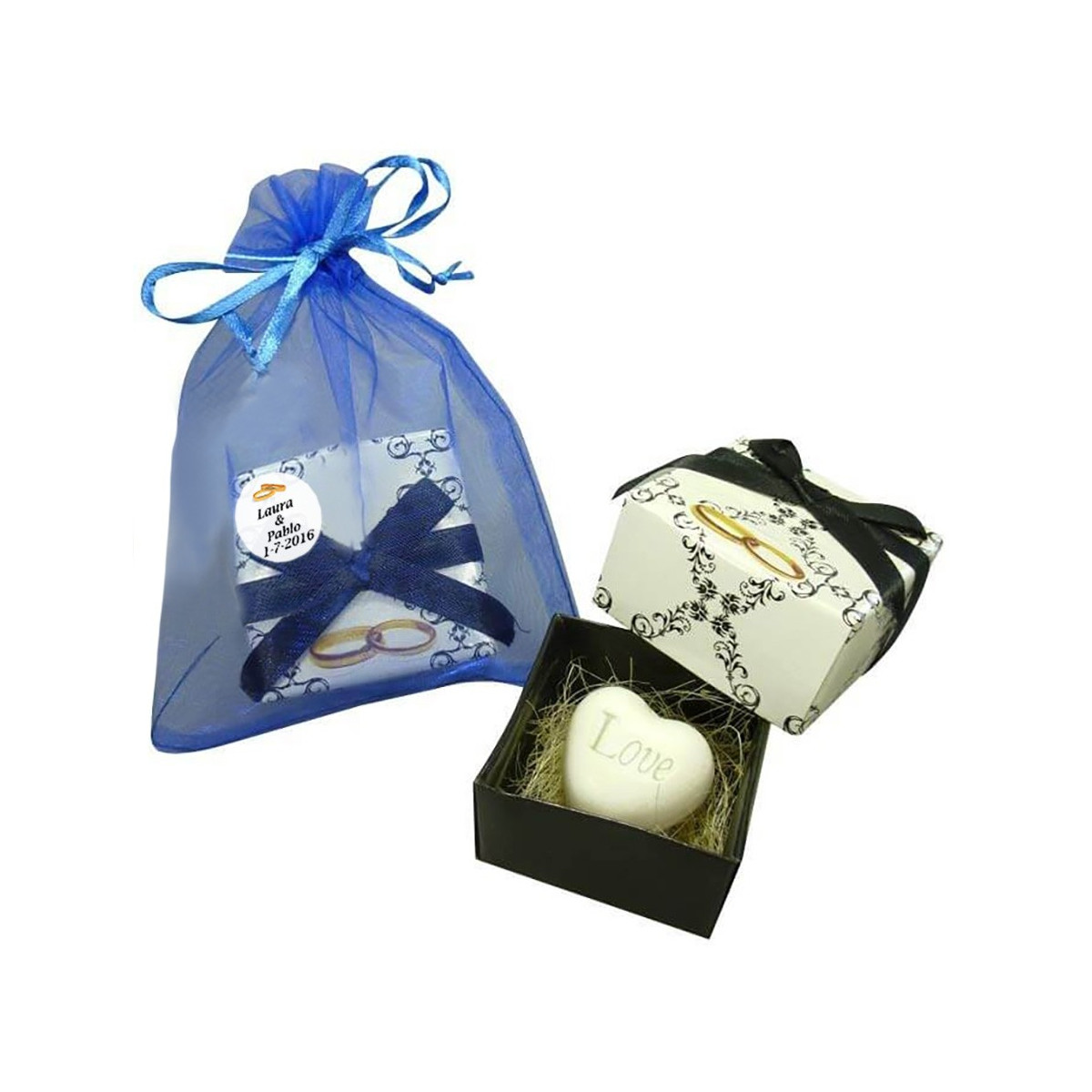 Saponi da regalare in matrimoni personalizzati