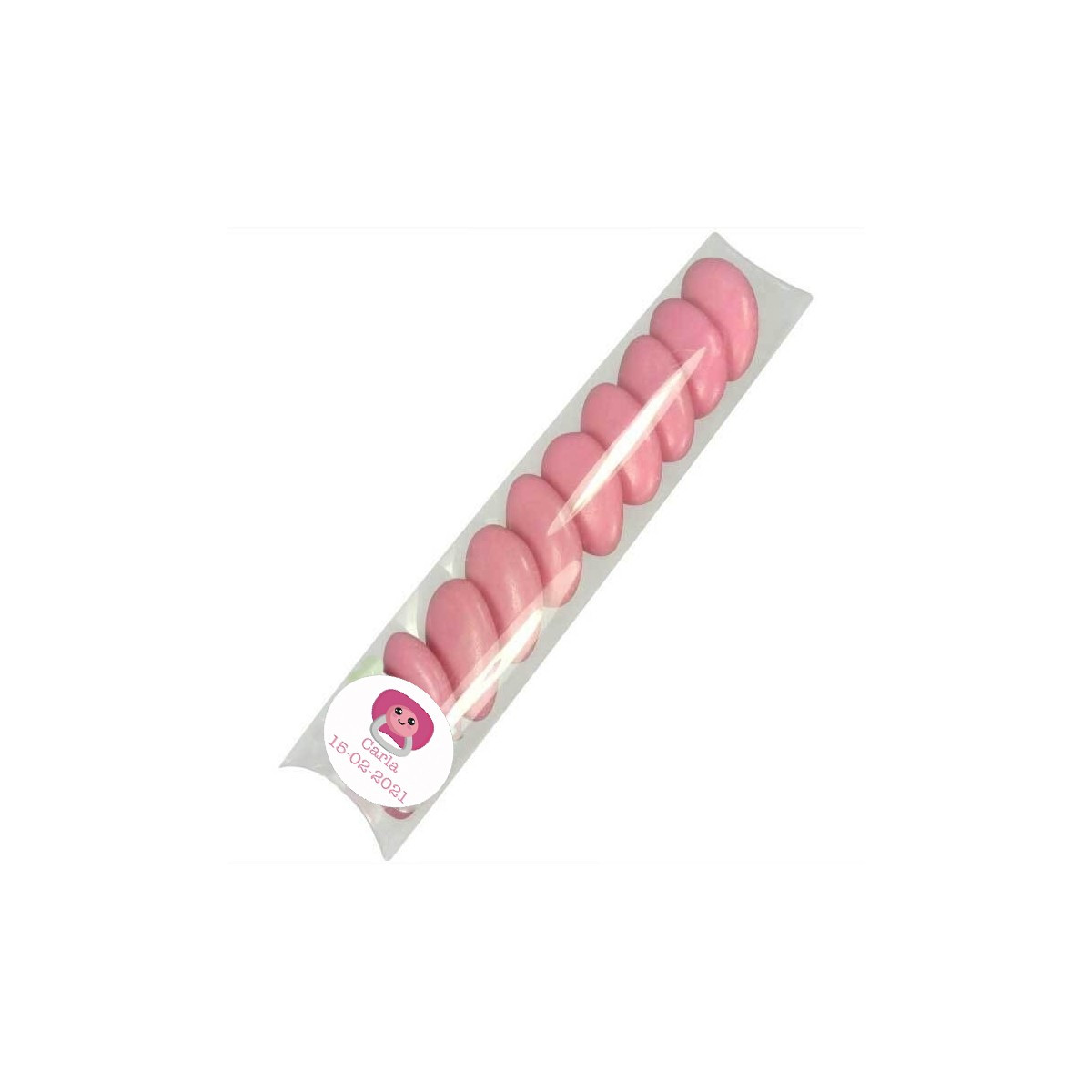 Mandorle di cioccolato personalizzate battesimo