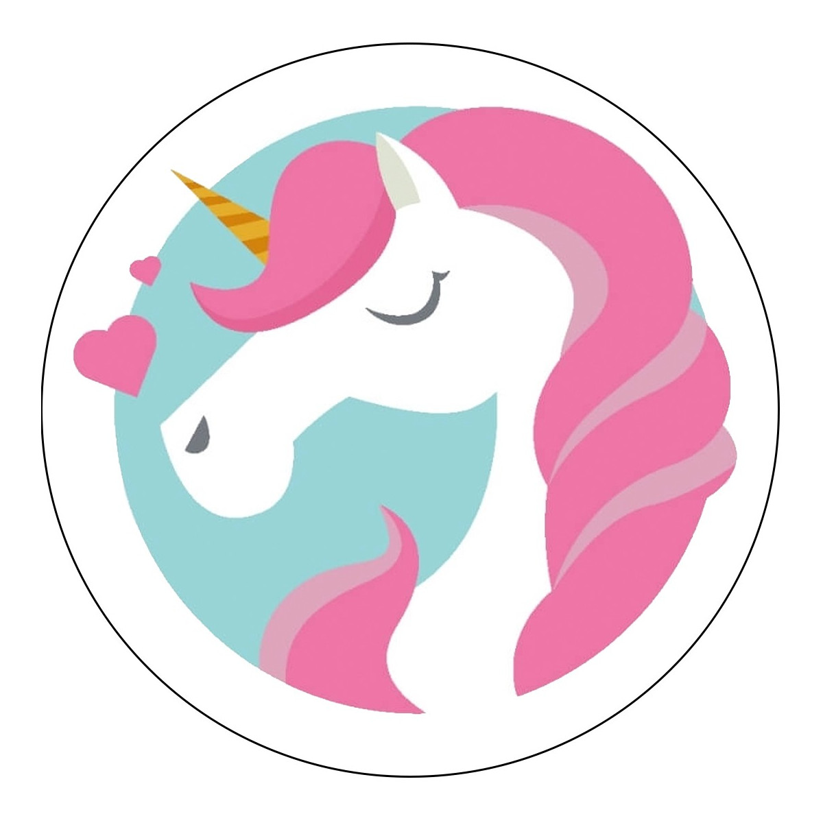 Adesivo unicorno