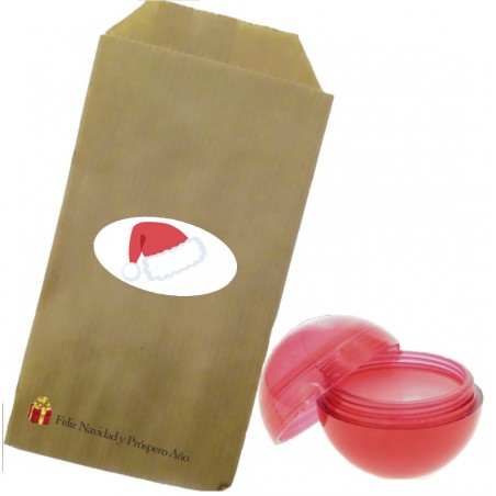 Balsamo labiale in busta kraft personalizzata