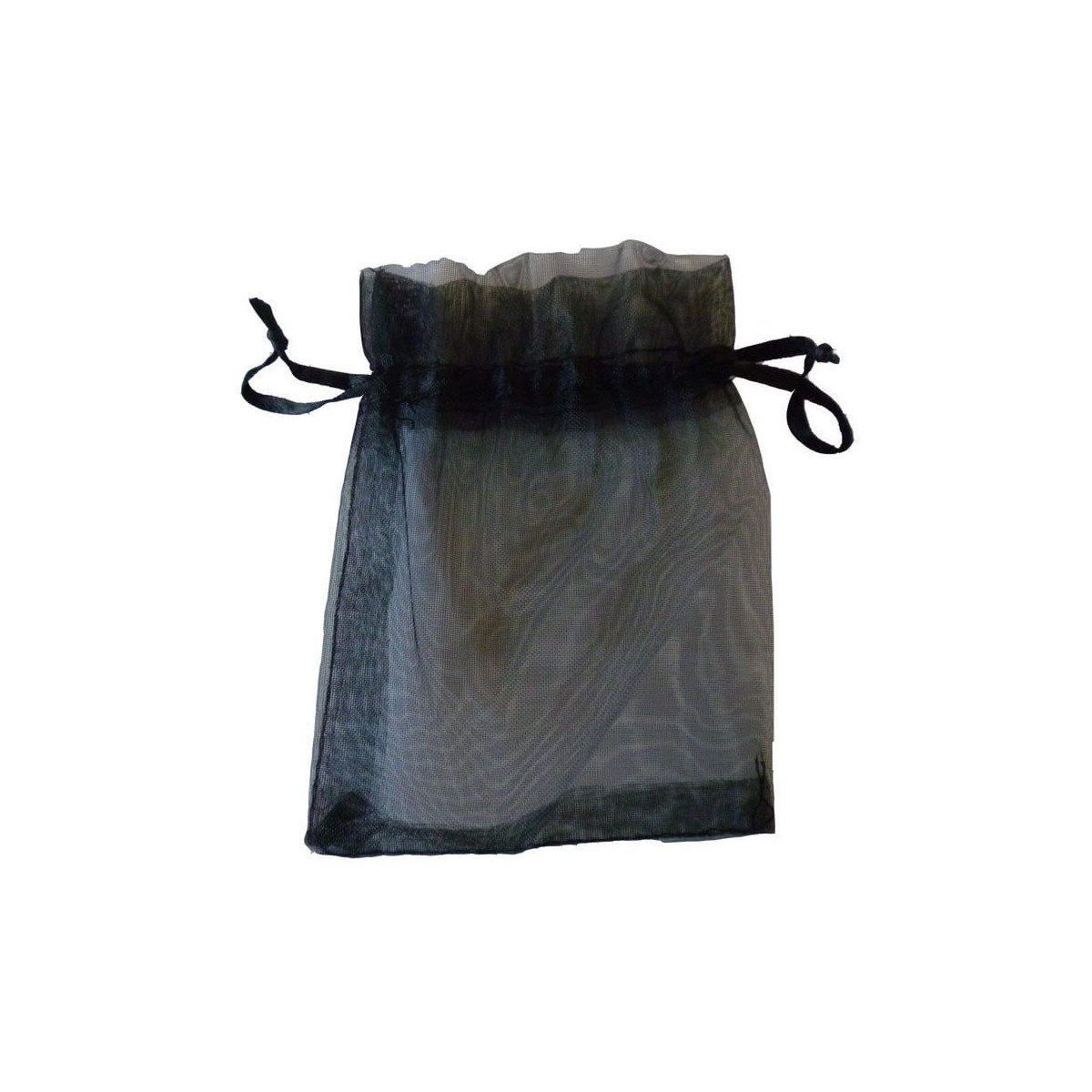 Borse economiche in organza nera