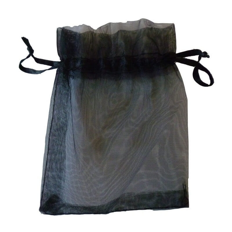 Borse economiche in organza nera