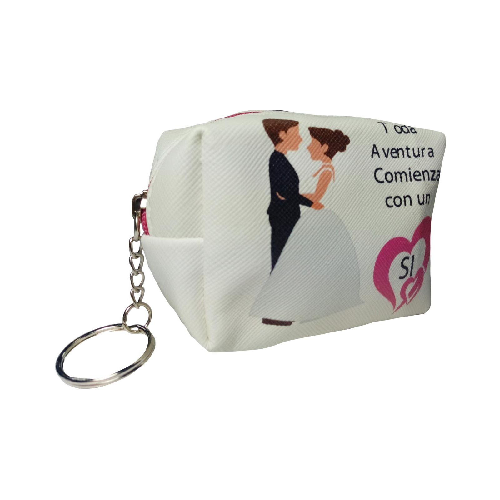 Portachiavi portamonete matrimonio