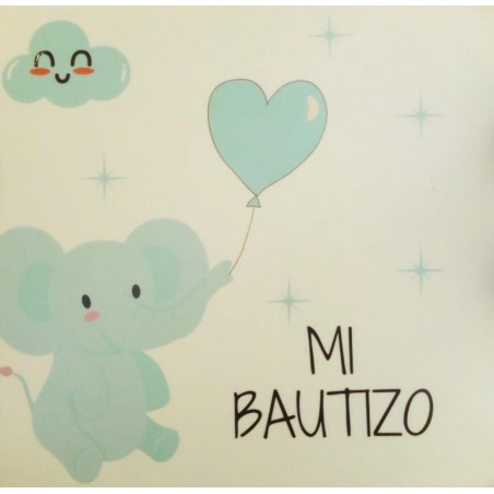 Adesivo decorativo battesimo