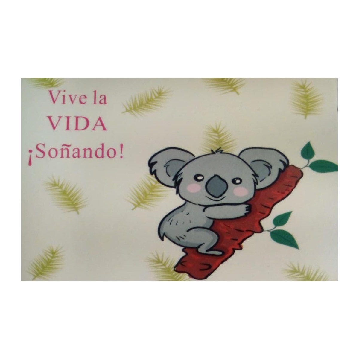 Adesivo koala 7 5 x 5 cm