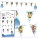 Ghirlanda di orso con palloncini