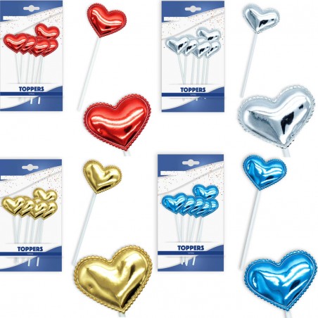 Pack Toppers Cuore