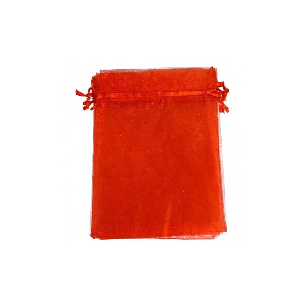 Sacchetto organza rosso 15 x 20